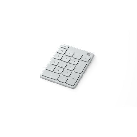 Microsoft | Numeric Keypad | MS NUMBER PAD | Numeric Keypad | Wireless | Batteries included | N/A | Bluetooth | Glacier | 81 g | Microsoft | Numeric Keypad | MS NUMBER PAD | Numeric Keypad | Wireless | Batteries included | N/A | Bluetooth | Glacier | 81 g |