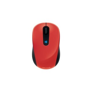 Microsoft | Sculpt Mobile Mouse | Black, Red