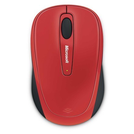Microsoft | Wireless mouse | WMM 3500 | Black, Red Microsoft | Wireless mouse | WMM 3500 | Black, Red