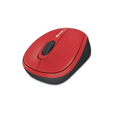 Microsoft | Wireless mouse | WMM 3500 | Black, Red Microsoft | Wireless mouse | WMM 3500 | Black, Red