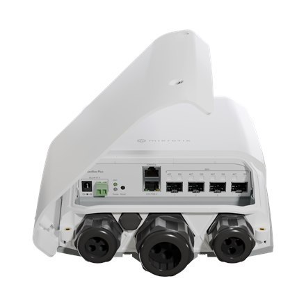 MikroTik CRS305-1G-4S+OUT FiberBox Plus MikroTik | FiberBox Plus | CRS305-1G-4S+OUT | Porty 1 Gbps (RJ-45) ilość 1 | Porty SFP i MikroTik CRS305-1G-4S+OUT FiberBox Plus MikroTik | FiberBox Plus | CRS305-1G-4S+OUT | Porty 1 Gbps (RJ-45) ilość 1 | Porty SFP i