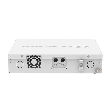 MikroTik | Cloud Router Switch CRS112-8P-4S-IN | Porty SFP w ilości 4 | 12 miesięcy | Desktop | Porty 1 Gbps (RJ-45) w ilości 8 MikroTik | Cloud Router Switch CRS112-8P-4S-IN | Porty SFP w ilości 4 | 12 miesięcy | Desktop | Porty 1 Gbps (RJ-45) w ilości 8