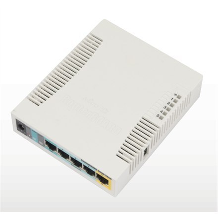 MikroTik | RB951UI-2HnD Access Point | 802.11n | 2.4 | 867 Mbit/s | 10/100 Mbit/s | Ethernet LAN (RJ-45) ports 5 | MU-MiMO Yes | MikroTik | RB951UI-2HnD Access Point | 802.11n | 2.4 | 867 Mbit/s | 10/100 Mbit/s | Ethernet LAN (RJ-45) ports 5 | MU-MiMO Yes |