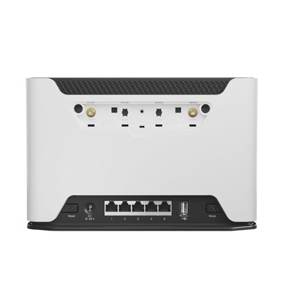 MikroTik | Router z licencją RouterOS v7 (wersja EU) | Chateau 5G R16 | 802.11ac | 10/100/1000 Mbit/s | 5 portów Ethernet LAN (R MikroTik | Router z licencją RouterOS v7 (wersja EU) | Chateau 5G R16 | 802.11ac | 10/100/1000 Mbit/s | 5 portów Ethernet LAN (R