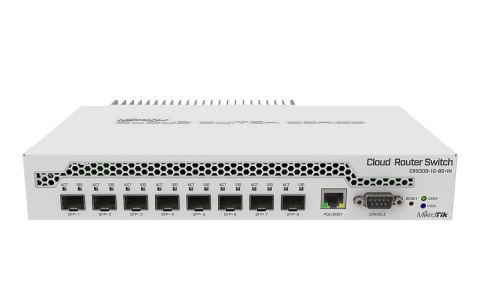 MikroTik | Switch | CRS309-1G-8S+IN | Web managed | Desktop | 1 Gbps (RJ-45) ports quantity 1 | SFP+ ports quantity 8 MikroTik | Switch | CRS309-1G-8S+IN | Web managed | Desktop | 1 Gbps (RJ-45) ports quantity 1 | SFP+ ports quantity 8