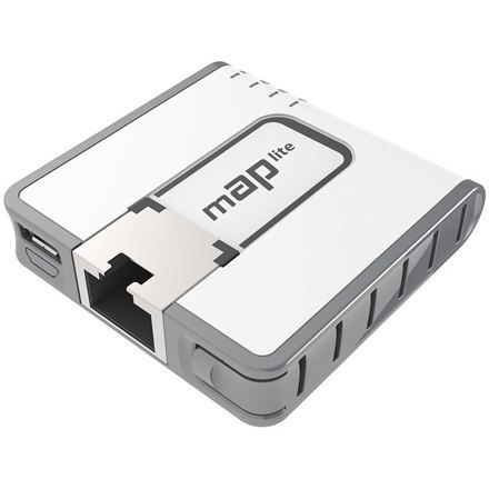 MikroTik | mAP lite | RBmAPL-2nD | 802.11n | 2.4 | 150 Mbit/s | 10/100 Mbit/s | Ethernet LAN (RJ-45) ports 1 | MU-MiMO No | PoE MikroTik | mAP lite | RBmAPL-2nD | 802.11n | 2.4 | 150 Mbit/s | 10/100 Mbit/s | Ethernet LAN (RJ-45) ports 1 | MU-MiMO No | PoE