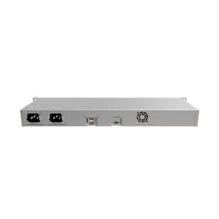 Mikrotik Wired Ethernet Router RB1100x4, 1U Rackmount, Quad core 1.4GHz CPU, 1 GB RAM, 128 MB, 13xGigabit LAN, 1xSerial console Mikrotik Wired Ethernet Router RB1100x4, 1U Rackmount, Quad core 1.4GHz CPU, 1 GB RAM, 128 MB, 13xGigabit LAN, 1xSerial console