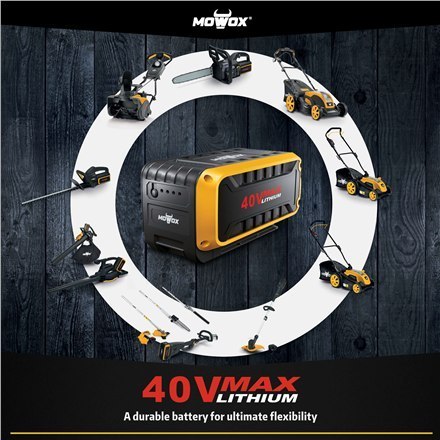 MoWox BA 154 SET 40V Max Lithium Battery and Charger Starter Set, 1 x BA 154 (40V/4.0AH) and 1 x BC 85 (4Apm fast charger) MoWox BA 154 SET 40V Max Lithium Battery and Charger Starter Set, 1 x BA 154 (40V/4.0AH) and 1 x BC 85 (4Apm fast charger)