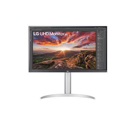 Monitor LG 27UP85NP-W.AEU 27" IPS 3840 x 2160 pikseli 16:9 5 ms 400 cd/m² 60 Hz Monitor LG 27UP85NP-W.AEU 27" IPS 3840 x 2160 pikseli 16:9 5 ms 400 cd/m² 60 Hz
