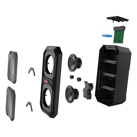 Motorola | Głośnik imprezowy | ROKR 820 XL | Wodoodporny | Bluetooth | Czarny | Przenośny | Połączenie bezprzewodowe Motorola | Głośnik imprezowy | ROKR 820 XL | Wodoodporny | Bluetooth | Czarny | Przenośny | Połączenie bezprzewodowe