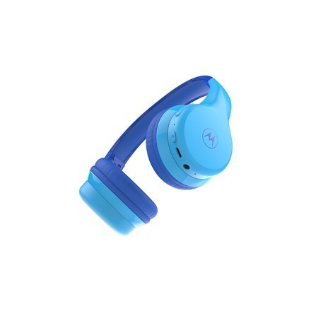 Motorola | Kids Headphones | Moto JR300 | Over-Ear Built-in microphone | Over-Ear | Bluetooth | Bluetooth | Wireless | Blue Motorola | Kids Headphones | Moto JR300 | Over-Ear Built-in microphone | Over-Ear | Bluetooth | Bluetooth | Wireless | Blue