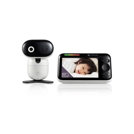 Motorola PIP1610 HD CONNECT 5.0" Wi-Fi HD Motorized Video Baby Monitor, White/Black | Motorola | Wi-Fi HD Motorized Video Baby M Motorola PIP1610 HD CONNECT 5.0" Wi-Fi HD Motorized Video Baby Monitor, White/Black | Motorola | Wi-Fi HD Motorized Video Baby M