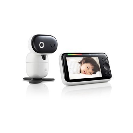 Motorola PIP1610 HD CONNECT 5.0" Wi-Fi HD Motorized Video Baby Monitor, White/Black | Motorola | Wi-Fi HD Motorized Video Baby M Motorola PIP1610 HD CONNECT 5.0" Wi-Fi HD Motorized Video Baby Monitor, White/Black | Motorola | Wi-Fi HD Motorized Video Baby M