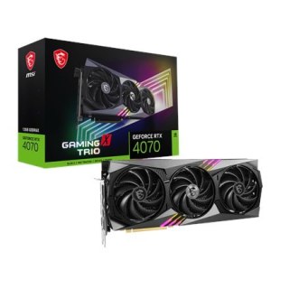MSI | GeForce RTX 4070 GAMING X TRIO 12G | NVIDIA | 12 GB | GeForce RTX 4070 | GDDR6X | HDMI ports quantity 1 | PCI Express Gen