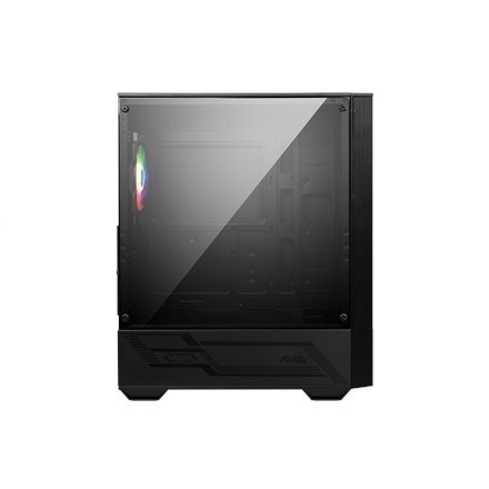 MSI | MAG FORGE 110R | Side window | Black | Mid-Tower | Power supply included No | ATX MSI | MAG FORGE 110R | Side window | Black | Mid-Tower | Power supply included No | ATX