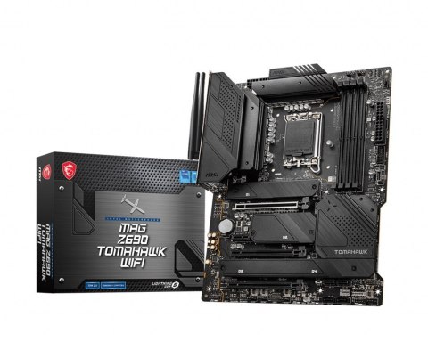 MSI | MAG Z690 TOMAHAWK WIFI | Processor family Intel | Processor socket LGA1700 | DDR5 | Memory slots 4 | Number of SATA connec MSI | MAG Z690 TOMAHAWK WIFI | Processor family Intel | Processor socket LGA1700 | DDR5 | Memory slots 4 | Number of SATA connec
