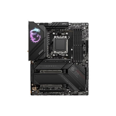 MSI | MPG X670E CARBON WIFI | Gniazdo procesora Socket AM5 | Rodzaj chipsetu AMD X670 | Technologia obsługiwanej pamięci RAM DDR MSI | MPG X670E CARBON WIFI | Gniazdo procesora Socket AM5 | Rodzaj chipsetu AMD X670 | Technologia obsługiwanej pamięci RAM DDR