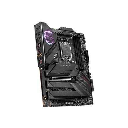 MSI | MPG Z790 CARBON WIFI | Rodzina procesorów Intel | Gniazdo procesora LGA1700 | DDR5 | Obsługiwane interfejsy dysków twardyc MSI | MPG Z790 CARBON WIFI | Rodzina procesorów Intel | Gniazdo procesora LGA1700 | DDR5 | Obsługiwane interfejsy dysków twardyc