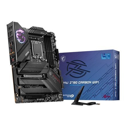 MSI | MPG Z790 CARBON WIFI | Rodzina procesorów Intel | Gniazdo procesora LGA1700 | DDR5 | Obsługiwane interfejsy dysków twardyc MSI | MPG Z790 CARBON WIFI | Rodzina procesorów Intel | Gniazdo procesora LGA1700 | DDR5 | Obsługiwane interfejsy dysków twardyc