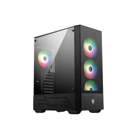 MSI | PC Case | MAG FORGE 112R | Side window | Black | Mid-Tower | Power supply included No | ATX MSI | PC Case | MAG FORGE 112R | Side window | Black | Mid-Tower | Power supply included No | ATX