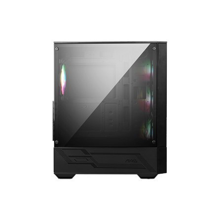 MSI | PC Case | MAG FORGE 112R | Side window | Black | Mid-Tower | Power supply included No | ATX MSI | PC Case | MAG FORGE 112R | Side window | Black | Mid-Tower | Power supply included No | ATX