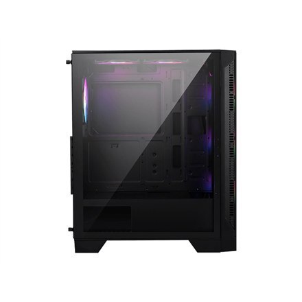 MSI PC Case MAG FORGE 120A AIRFLOW Side window Black Mid-Tower Power supply included No MSI PC Case MAG FORGE 120A AIRFLOW Side window Black Mid-Tower Power supply included No