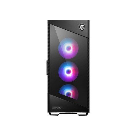 MSI | PC Case | MPG VELOX 100R | Side window | Black | Mid-Tower | Power supply included No | ATX MSI | PC Case | MPG VELOX 100R | Side window | Black | Mid-Tower | Power supply included No | ATX