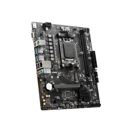 MSI | PRO A620M-E | Gniazdo procesora Socket AM5 | Typ chipsetu AMD A620 | Obsługiwana technologia pamięci RAM DDR5 SDRAM MSI | PRO A620M-E | Gniazdo procesora Socket AM5 | Typ chipsetu AMD A620 | Obsługiwana technologia pamięci RAM DDR5 SDRAM