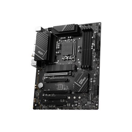MSI | PRO B760-P WIFI DDR4 | Processor Socket LGA1700 Socket | Chipset Type Intel B760 | Supported RAM Technology DDR4 SDRAM MSI | PRO B760-P WIFI DDR4 | Processor Socket LGA1700 Socket | Chipset Type Intel B760 | Supported RAM Technology DDR4 SDRAM