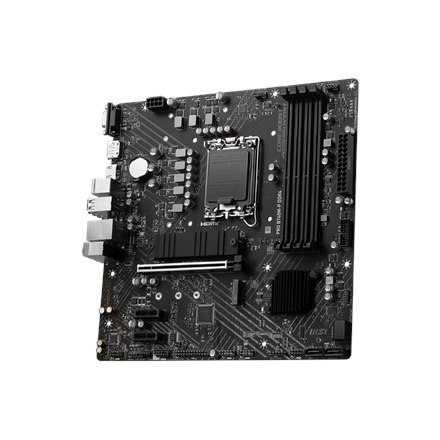 MSI | PRO B760M-P DDR4 | Processor family Intel | Processor socket LGA1700 | DDR4 DIMM | Memory slots 4 | Supported hard disk d MSI | PRO B760M-P DDR4 | Processor family Intel | Processor socket LGA1700 | DDR4 DIMM | Memory slots 4 | Supported hard disk d