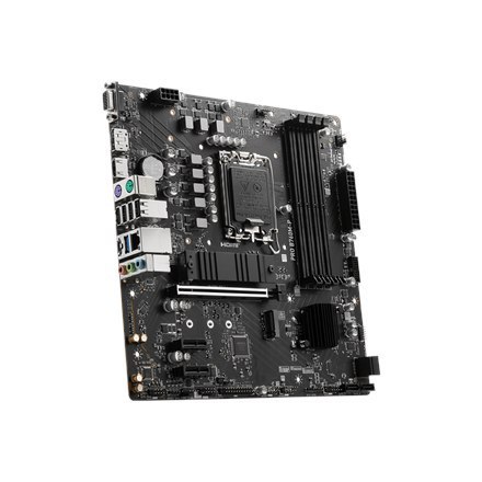 MSI | PRO B760M-P | Processor family Intel | Processor socket LGA1700 | DDR5 DIMM | Memory slots 4 | Supported hard disk drive MSI | PRO B760M-P | Processor family Intel | Processor socket LGA1700 | DDR5 DIMM | Memory slots 4 | Supported hard disk drive