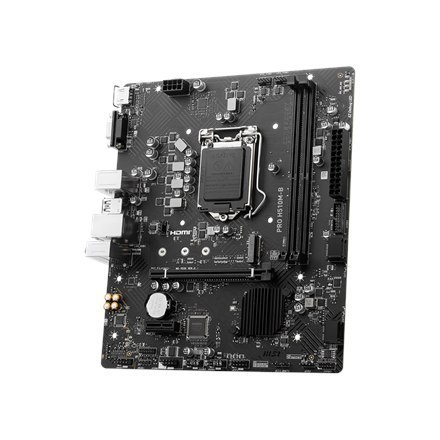 MSI | PRO H510M-B | Processor family Intel | Processor socket LGA1200 | DDR4 DIMM | Memory slots 2 | Supported hard disk drive MSI | PRO H510M-B | Processor family Intel | Processor socket LGA1200 | DDR4 DIMM | Memory slots 2 | Supported hard disk drive