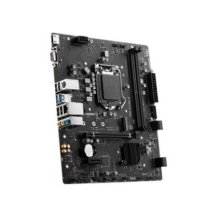 MSI | PRO H510M-B | Processor family Intel | Processor socket LGA1200 | DDR4 DIMM | Memory slots 2 | Supported hard disk drive MSI | PRO H510M-B | Processor family Intel | Processor socket LGA1200 | DDR4 DIMM | Memory slots 2 | Supported hard disk drive