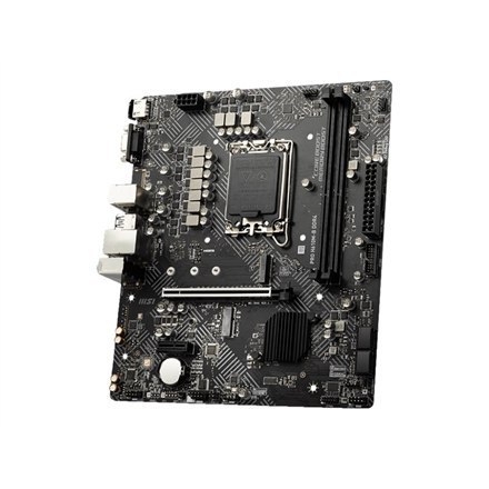 MSI | PRO H610M-G | Rodzina procesorów Intel | Gniazdo procesora LGA1700 | DDR5 | Obsługiwane interfejsy dysków twardych SATA, M MSI | PRO H610M-G | Rodzina procesorów Intel | Gniazdo procesora LGA1700 | DDR5 | Obsługiwane interfejsy dysków twardych SATA, M
