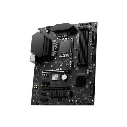 MSI | PRO Z790-S Wifi | Gniazdo Procesora LGA1700 | Typ Chipsetu Intel Z790 | Technologia Obsługiwanej Pamięci RAM DDR5 SDRAM MSI | PRO Z790-S Wifi | Gniazdo Procesora LGA1700 | Typ Chipsetu Intel Z790 | Technologia Obsługiwanej Pamięci RAM DDR5 SDRAM