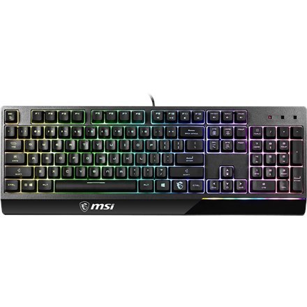 MSI Vigor GK30 Gaming Keyboard, US Layout, Wired, Black MSI | Vigor GK30 | Gaming keyboard | RGB LED light | US | Wired | Black MSI Vigor GK30 Gaming Keyboard, US Layout, Wired, Black MSI | Vigor GK30 | Gaming keyboard | RGB LED light | US | Wired | Black