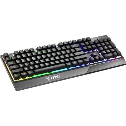 MSI Vigor GK30 Gaming Keyboard, US Layout, Wired, Black MSI | Vigor GK30 | Gaming keyboard | RGB LED light | US | Wired | Black MSI Vigor GK30 Gaming Keyboard, US Layout, Wired, Black MSI | Vigor GK30 | Gaming keyboard | RGB LED light | US | Wired | Black