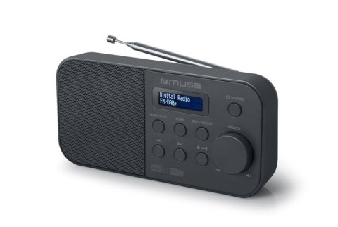 Muse | Funkcja alarmu | M-109DB | Przenośne radio | Czarny Muse | Funkcja alarmu | M-109DB | Przenośne radio | Czarny