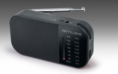 Muse | M-025 R | Przenośne radio | Czarny Muse | M-025 R | Przenośne radio | Czarny