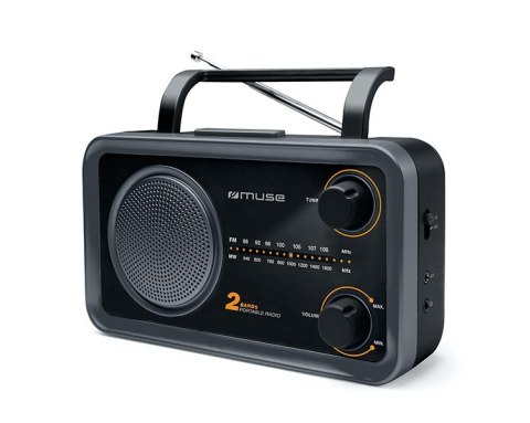 Muse | M-06DS | AUX in | Grey | 2-zakresowe radio przenośne Muse | M-06DS | AUX in | Grey | 2-zakresowe radio przenośne