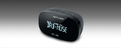 Muse | M-150 CDB | Funkcja alarmu | Wejście AUX | Czarny | Radio z podwójnym budzikiem DAB+/FM Muse | M-150 CDB | Funkcja alarmu | Wejście AUX | Czarny | Radio z podwójnym budzikiem DAB+/FM