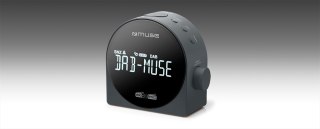 Muse M-185 CDB DAB/DAB+ DUAL Alarm Clock Radio, Portable, Black Muse | M-185 CDB | Alarm function | Black
