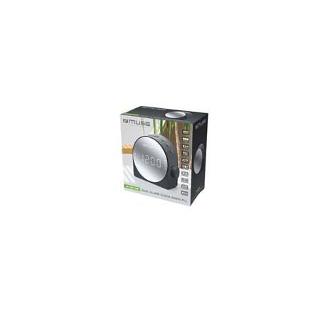 Muse | M-186CMR | Dual Alarm Clock Radio PLL Muse | M-186CMR | Dual Alarm Clock Radio PLL