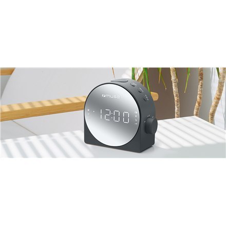 Muse | M-186CMR | Dual Alarm Clock Radio PLL Muse | M-186CMR | Dual Alarm Clock Radio PLL