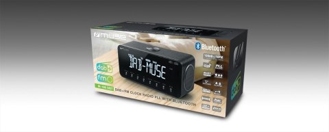 Muse | M-196 DBT | Alarm function | NFC | AUX in | Black | DAB+/FM Clock Radio with Bluetooth Muse | M-196 DBT | Alarm function | NFC | AUX in | Black | DAB+/FM Clock Radio with Bluetooth