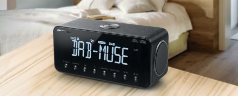 Muse | M-196 DBT | Alarm function | NFC | AUX in | Black | DAB+/FM Clock Radio with Bluetooth Muse | M-196 DBT | Alarm function | NFC | AUX in | Black | DAB+/FM Clock Radio with Bluetooth