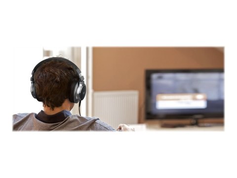 Muse | M-275 CTV | TV Headphones | Wireless/Wired | On-Ear | Black