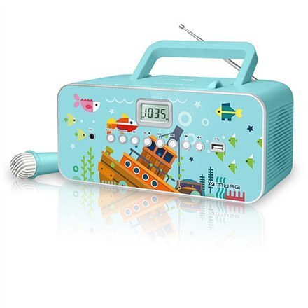 Muse | M-29KB | Portable radio CD/MP3 player with USB | 30 W | Image Muse | M-29KB | Portable radio CD/MP3 player with USB | 30 W | Image