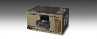 Muse | MT-115W | Turntable micro system | USB port | AUX in | CD player | FM radio | Wireless connection