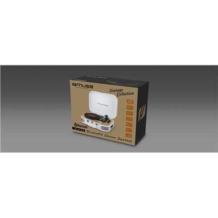 Muse | System stereo z gramofonem | MT-201WW | System stereo z gramofonem | Port USB | Wejście AUX Muse | System stereo z gramofonem | MT-201WW | System stereo z gramofonem | Port USB | Wejście AUX